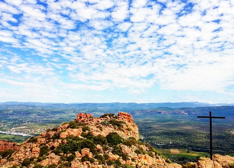 Les 3 croix - Roquebrune © Estelle De Souza 