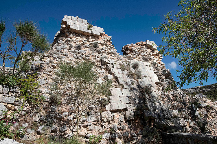 Ruines du château de Mons © Photo Club Foyer Rural Fayence Tourrettes 