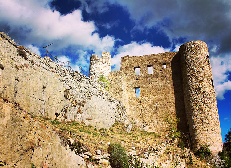 Château de Bargème © Fabien Ansaldo 